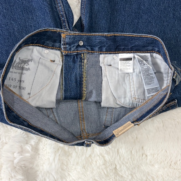 LEVI’S ,Size 34,Classic Blue Denim Men's Shorts - Picture 14 of 17